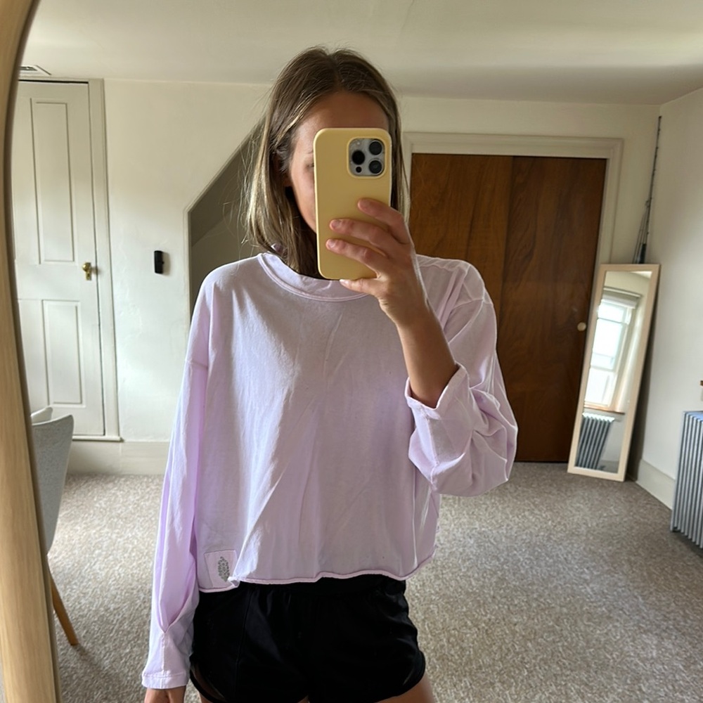 FP Movement by Free People Light Purple Sweatshirt